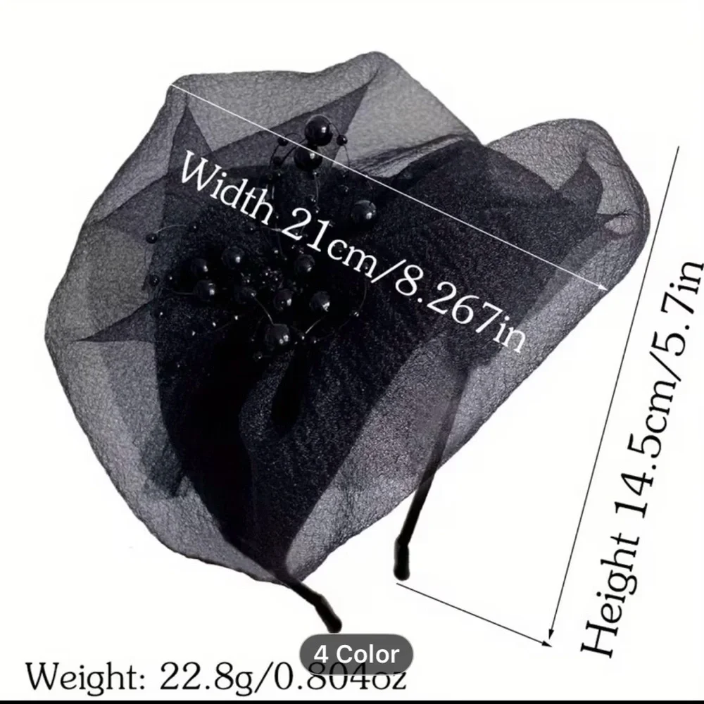 Elegant Purple Fascinator Hat for Women - Picture 3 of 3